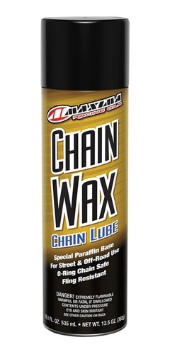 Lubricante Cadena Maxima Chain Wax Motocross - Trapote 