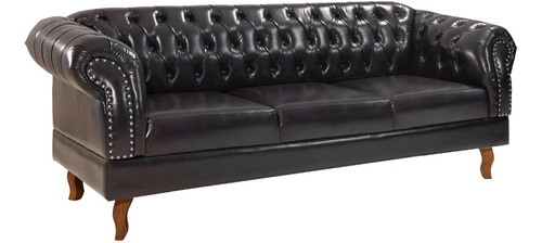 Namoradeira Chesterfield Duque Preto Via Encanto Desenho Do Tecido Solicite Nosso Catalogo Para Ver Nossas De Cores E Materiais