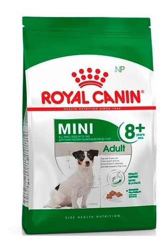Alimento Perro Viejo Royal Canin Mini Adulto 8+ 1kg. Np