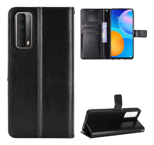 Funda Para Huawei Y7a, Con Tapa De Piel Tipo Cartera Cob1002