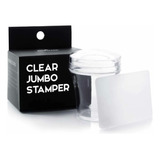 Clear Jelly Jumbo Stamper Pink Mask