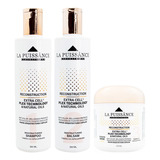 La Puissance Extra Cell Plex Kit Paso 1 + 2 + 3 Pelo Dañado