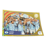 Figurita Copa America 2024 Holograma Messi Leg 6