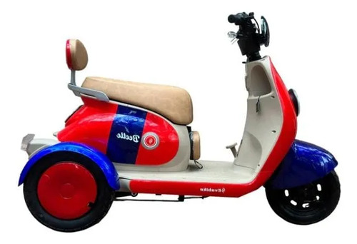 Bicicleta Eléctrica Evobike Beetle 48v 650w 35km\u002Fhr Triciclo | Meses sin interés