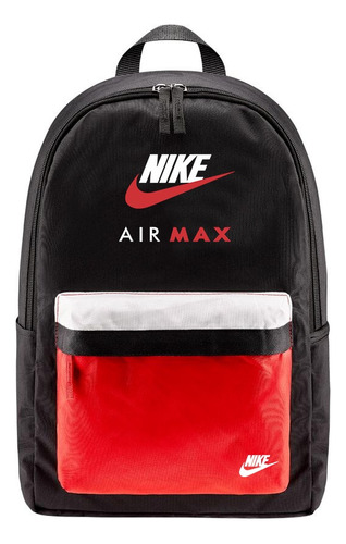 Mochila Nike Air Max Heritage Original 2.1 Color Negro/ Rojo