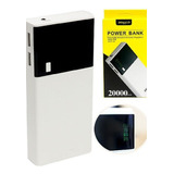 Cargador Portatil Powerbank 20000 Mah  Inalambrico Bateria