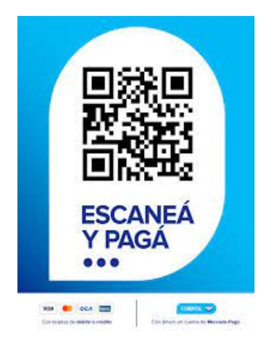 Kit Oficial Para Código Qr De Mercado Pago 