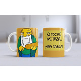 40 Plantillas Sublimación Tazas - Los Simpsons 