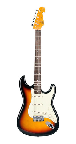 Guitarra Electrica Sx Stratocaster Fst57 O Fst62 Funda Prm