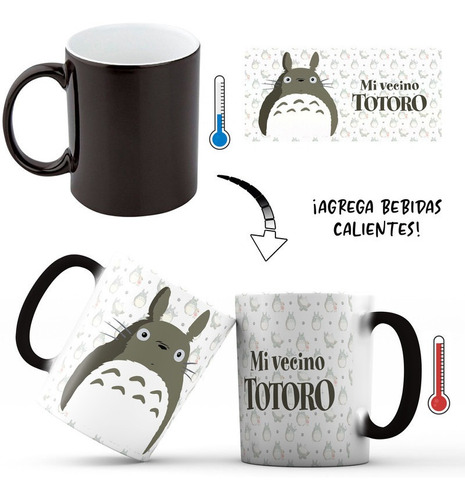 Mug Taza Magico Mi Vecino Totoro Pocillo Anime Regalo 001