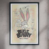 Cuadro 60x40 Cartoons - Bugs Bunny - Looney Tunes