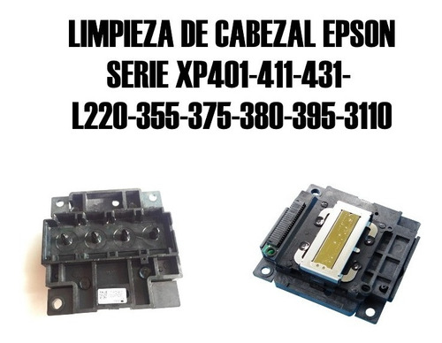 Limpieza De Cabezal Epson Xp 401/411/431 