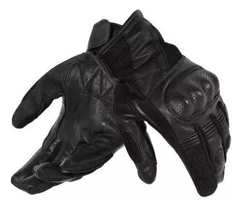 Guantes De Piel Sm Airflow Ii Gloves Negro Sm Racewear