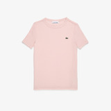 Remera Lacoste Estilo Casual Manga Corta Para Mujer