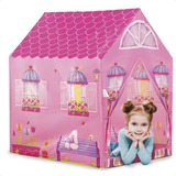 Barraca Infantil Menina Minha Casinha Cabana Tenda Dobrável