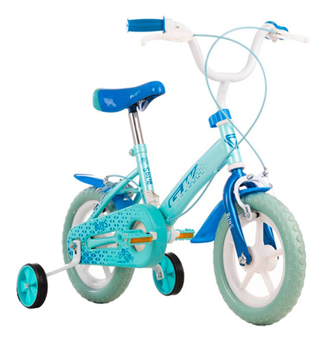 Bicicleta Niña Rin 12 Gw Bugs Doble Freno Con Auxiliar