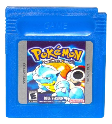 Pokemon Blue Game Boy Color Salvando Gba Advance