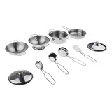 Juego De Utensilios De Cocina Para Niños, Sartenos, Ollas,