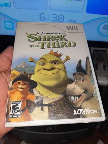 Shreck The Third De Wii O Wii U,funcionando