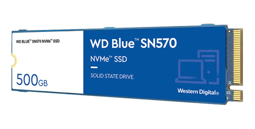 Unidad De Estado Sólido Wd Blue Sn570 500gb Ssd Nvme M.2 228