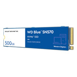 Unidad De Estado Sólido Wd Blue Sn570 500gb Ssd Nvme M.2 228