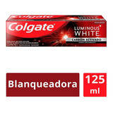 Pasta Dental Colgate Luminous White Carbón Activado 125 Ml