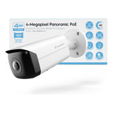 Camara De Seguridad Ip Poe Bala Amcrest Panoramica 4mp