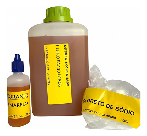 Detergente Concentrado 1l Faz 10lts Novidade