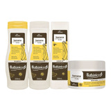 Kit Banana E Chia Bothânico Shampoo Cond Másc 250g+ Leave In