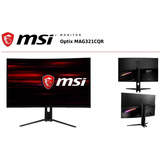 Monitor Gamer 144hz 1m 31.5 Rgb Curvo Qhd 2k Msi Mag321cqr