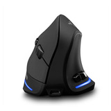 Mouse Vertical Inalámbrico F-35, Ergonómico, Recargable