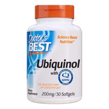 Doctor's Best Ubiquinol 200 Mg, 30 Cápsulas