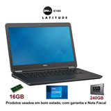 Notebook Dell I5 Quinta Geração 16gb /ssd /com Garantia E Nf
