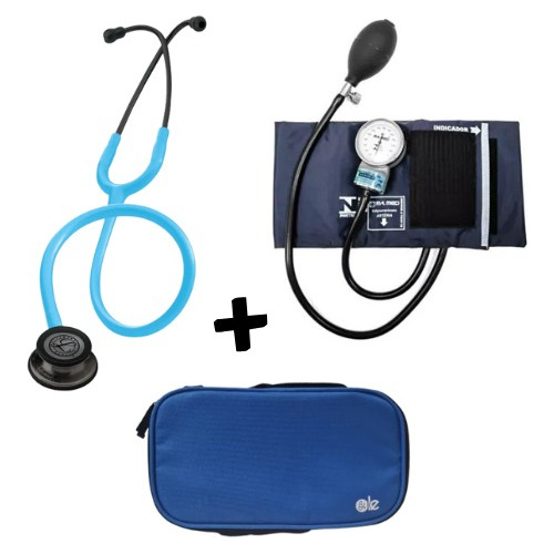 Kit Estetoscópio Littmann 3m - Cores Variadas