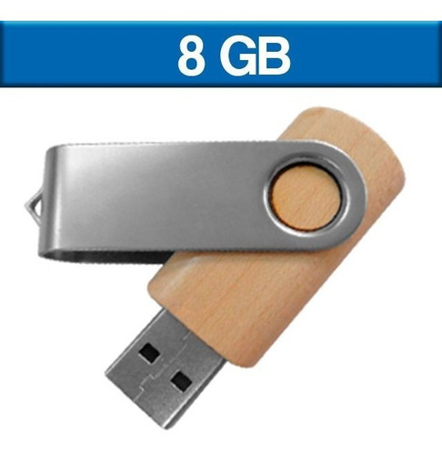 Usb Memoria 8gb Giratorio Londo Logo Publicidad Ut Usb066