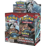 Pokemon Tcg: Sun Moon Crimson Invasion Selled Booster Box