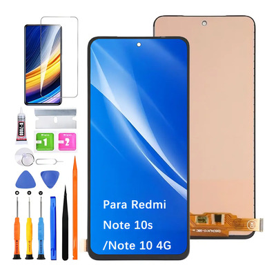 Pantalla Para Xiaomi Poco M5s \u002F Redmi Note 10s \u002F Note 10 4g 2207117bpg M2101k7bg M2101k7bi M2101k7bny M2101k7bl M2101k7ai M2101k7ag Display Incell | Envío gratis