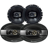 Kit 2 Alto-falantes 6  Pioneer Ts-1790br + 2 6x9'' Ts-6990br