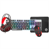 Combo Gamer 4 Em 1 - Tc3220 Cor Do Teclado Preto