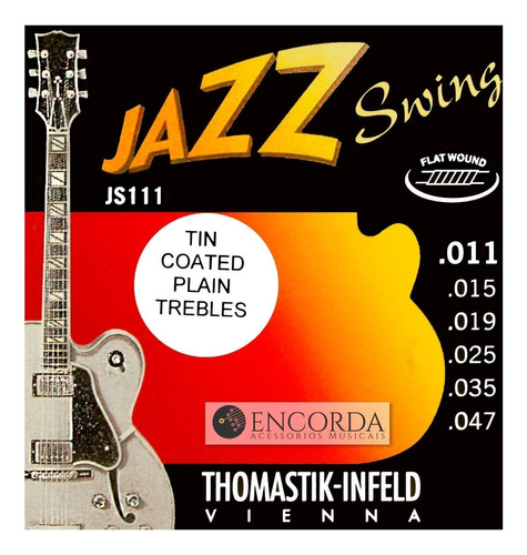 Corda Para Guitarra Thomastik - Infeld Jazz Swing Js111t