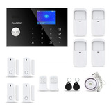 Kit Alarma Inalambrica Para El Hogar Gadnic Con Pantalla Led