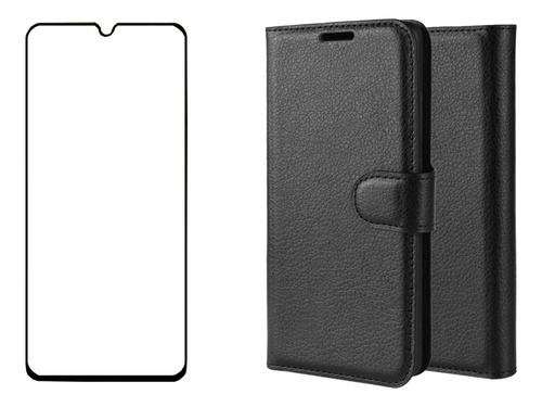 Flip Cover Agenda + Lamina Para Xiaomi Varios Modelos