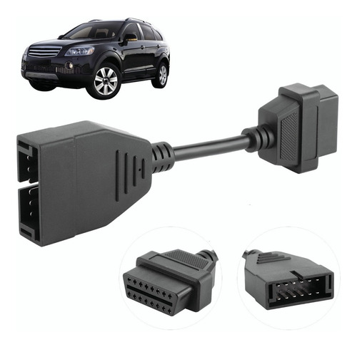 Conector Cable Adaptador Para Gm 12 A 16 Pin Obd1 A Obd2