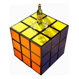 Mesa Cubo Rubik Mueble Gamer Retro 60cm