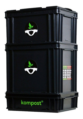 Compostera Urbana Balcón Domiciliaria Compost 50 L Kompost F