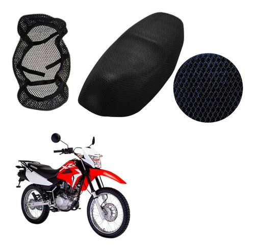 Funda / Malla Cubre Asiento Para Moto Honda Xr 150