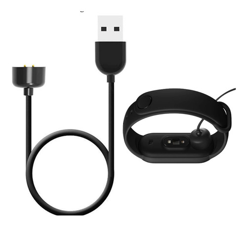 Cabo Carregador Mi Band 5 E 6 Relógio Xiaomi Pulseira Usb