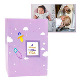 Álbum Fotográfico Infantil Bebê Para 100 Fotos 15x21cm