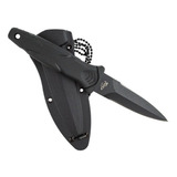 Faca Neck Knife Edc -tático Defesa Pessoal D/pescoço Militar