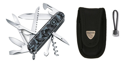 Navaja Victorinox Huntsman Multiherramienta 15usos Funda C